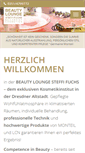 Mobile Screenshot of beautylounge-dresden.eu